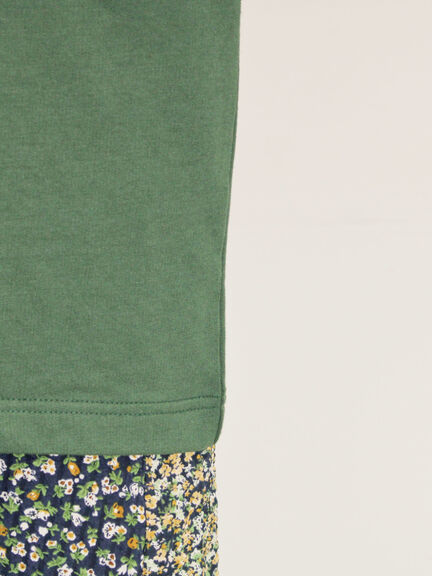 【MOOMIN×Samansa Mos2】ミニ裏毛カーディガン（グリーン）｜Samansa Mos2（サマンサ モスモス）通販