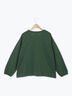 【MOOMIN×Samansa Mos2】ミニ裏毛カーディガン（グリーン）｜Samansa Mos2（サマンサ モスモス）通販