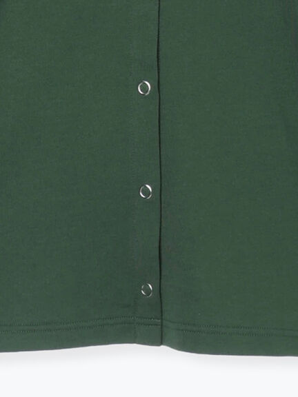 【MOOMIN×Samansa Mos2】ミニ裏毛カーディガン（グリーン）｜Samansa Mos2（サマンサ モスモス）通販