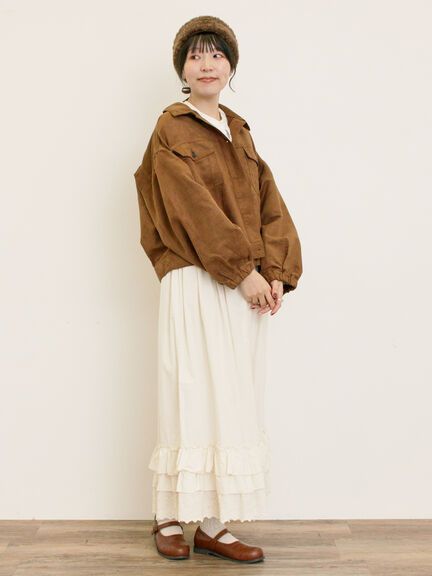 デニム/スエードアソートジャケット（キャメル/ブルー/ネイビー）｜Samansa Mos2（サマンサ モスモス）通販