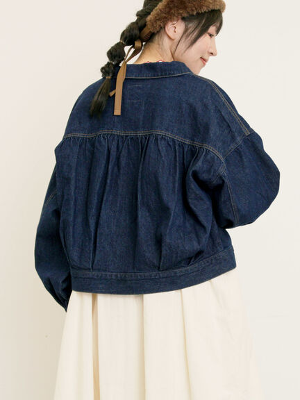 デニム/スエードアソートジャケット（キャメル/ブルー/ネイビー）｜Samansa Mos2（サマンサ モスモス）通販