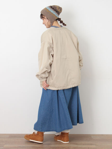 【消臭効果】ジャガードニット帽（ベージュ/モカ）｜Samansa Mos2（サマンサ モスモス）通販