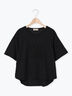 ◎レース刺繍Tシャツ（オフホワイト/ブラック）｜Samansa Mos2（サマンサ モスモス）通販