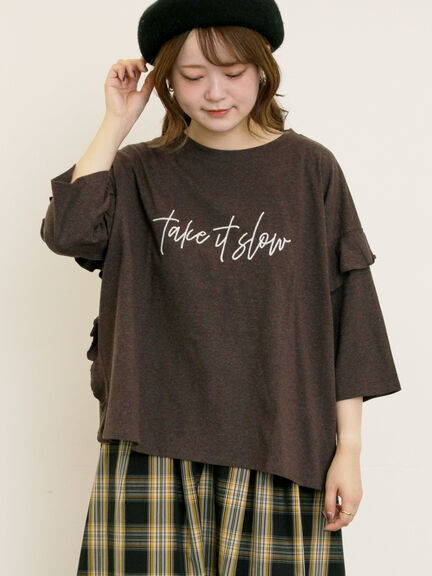 Tシャツ(ブラウン/茶色系)｜レディースファッション通販のCAN