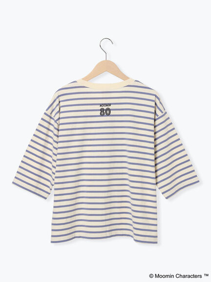 【MOOMIN×Samansa Mos2】ワッペンボーダーカットソー（グリーン/ブルー/パープル）｜Samansa Mos2（サマンサ モスモス）通販