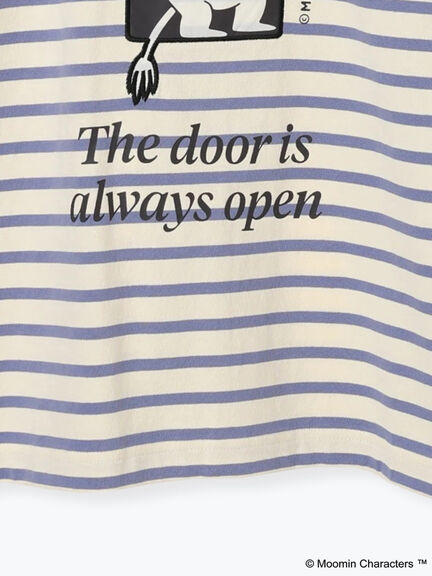 【MOOMIN×Samansa Mos2】ワッペンボーダーカットソー（グリーン/ブルー/パープル）｜Samansa Mos2（サマンサ モスモス）通販