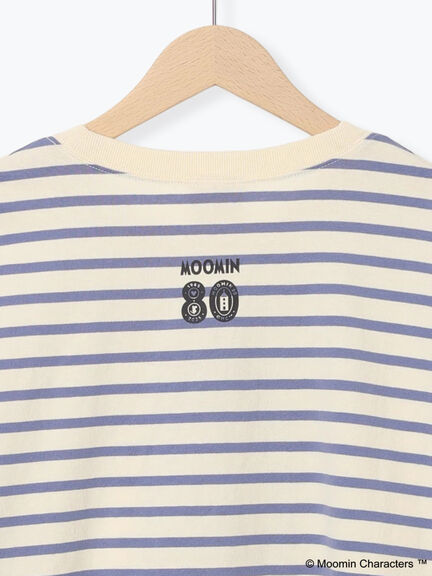 【MOOMIN×Samansa Mos2】ワッペンボーダーカットソー（グリーン/ブルー/パープル）｜Samansa Mos2（サマンサ モスモス）通販
