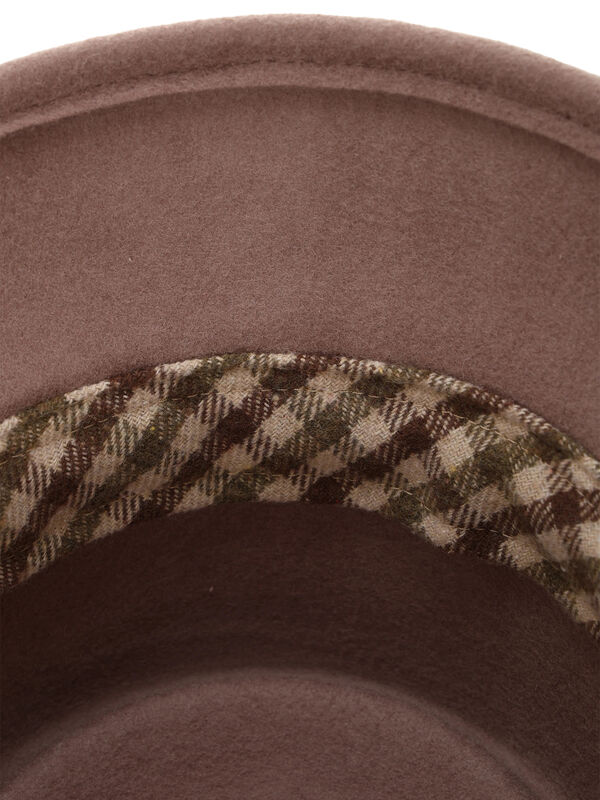 セール】 【消臭効果】ウールフェルトハット（モカ/ダークブラウン