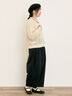 【M/Lサイズ】ボックスタックパンツ(ブラック/ベージュ/グリーン)|Samansa Mos2(サマンサ モスモス)通販