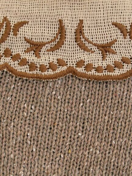 【マカベアリス×Samansa Mos2】刺繍カーディガン（チャコールグレー/ベージュ/モカ）｜Samansa Mos2（サマンサ モスモス）通販