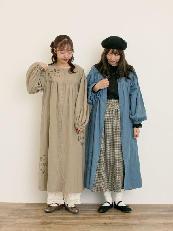 マカベアリス×Samansa Mos2】刺繍ワンピース《S/Mサイズ