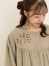 【マカベアリス×Samansa Mos2】刺繍ワンピース《S/Mサイズ》（ベージュ/ダークブラウン/ブルー）｜Samansa Mos2（サマンサ モスモス）通販
