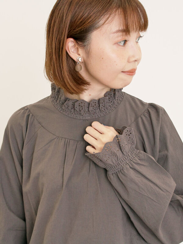 ケイナリタ　スカラップブラウス　ブラウス　シャツ Drawer - KEINA RITA ケイナリタ スカラップブラウスの通販 by