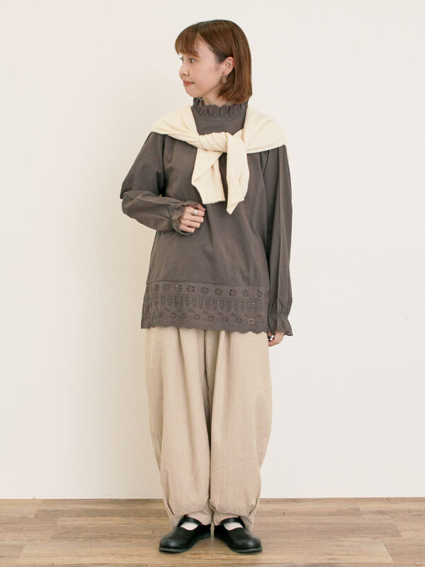 ケイナリタ　スカラップブラウス　ブラウス　シャツ Drawer - KEINA RITA ケイナリタ スカラップブラウスの通販 by