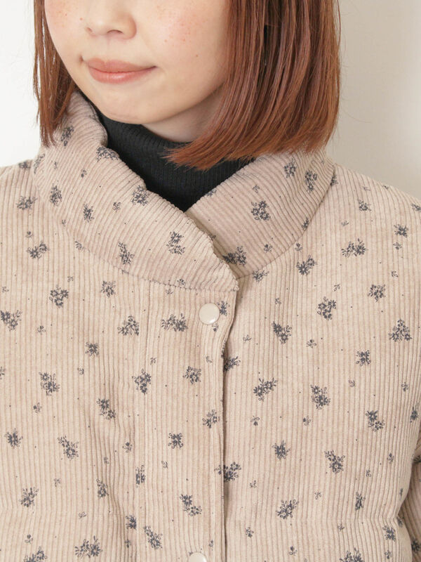 セール】 柄アソートコーディロイブルゾン（オフホワイト/ベージュ