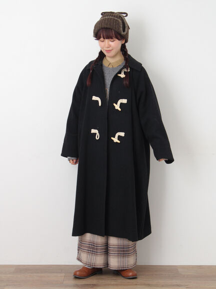 配色ステッチニットフライトキャップ（レッド/ベージュ/ブラウン）｜Samansa Mos2（サマンサ モスモス）通販