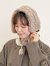 【2WAY】イヤマフ付け襟(オフホワイト/モカ)|Samansa Mos2(サマンサ モスモス)通販