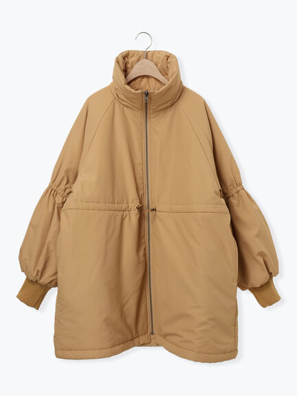 【リバーシブル】キャンディースリーブ中綿コート（チャコールグレー/オレンジ/キナリ）｜Samansa Mos2（サマンサ モスモス）通販