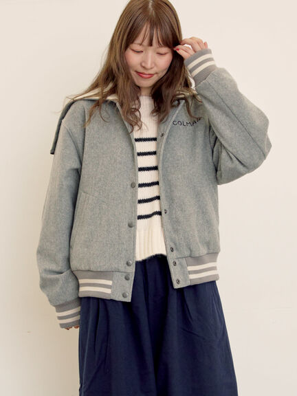 ブルゾン (グレー/灰色系)｜レディースファッション通販のCAN ONLINE SHOP