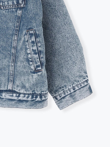 デニムボアジャケット（ブラック/ブルー/ネイビー）｜Samansa Mos2（サマンサ モスモス）通販