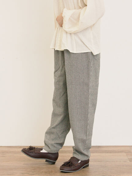 【M/Lサイズ】柄アソートテーパードパンツ（チャコールグレー/ベージュ/カーキ/キナリ）｜Samansa Mos2（サマンサ モスモス）通販