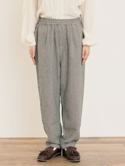 【M/Lサイズ】柄アソートテーパードパンツ（チャコールグレー/ベージュ/カーキ/キナリ）｜Samansa Mos2（サマンサ モスモス）通販