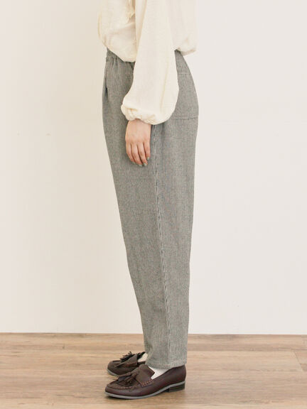 【M/Lサイズ】柄アソートテーパードパンツ（チャコールグレー/ベージュ/カーキ/キナリ）｜Samansa Mos2（サマンサ モスモス）通販