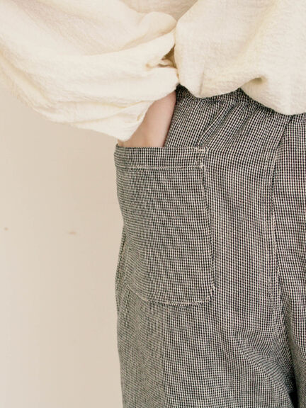 【M/Lサイズ】柄アソートテーパードパンツ（チャコールグレー/ベージュ/カーキ/キナリ）｜Samansa Mos2（サマンサ モスモス）通販