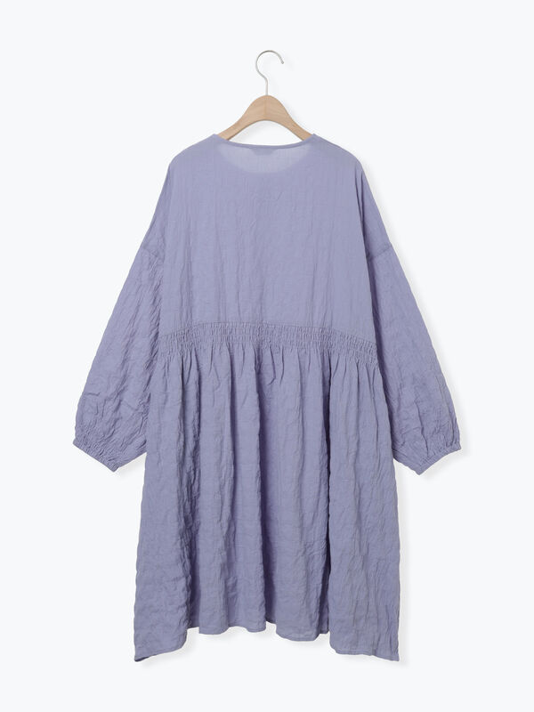 氷神妃フリージアム secret2枚セット シャーリング切替ふんわりチュニック（オフホワイト