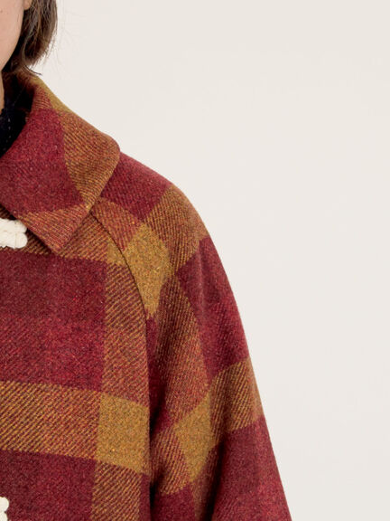 [タスマニアウール]2WAY襟ロングコート（ブラック/ボルドー/ベージュ/ブルー）｜Samansa Mos2（サマンサ モスモス）通販