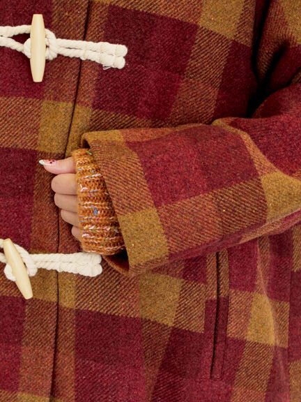 [タスマニアウール]2WAY襟ロングコート（ブラック/ボルドー/ベージュ/ブルー）｜Samansa Mos2（サマンサ モスモス）通販