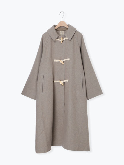 [タスマニアウール]2WAY襟ロングコート（ブラック/ボルドー/ベージュ/ブルー）｜Samansa Mos2（サマンサ モスモス）通販