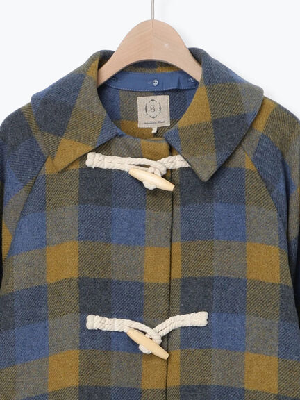 [タスマニアウール]2WAY襟ロングコート（ブラック/ボルドー/ベージュ/ブルー）｜Samansa Mos2（サマンサ モスモス）通販