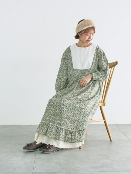 ※Mima様用※和柄グリーン カットソーワンピース Mima様用※和柄グリーン カットソーワンピース Mima様用※和柄グリーン