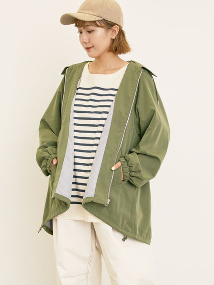 カオス　ゴーダブルゾン　パーカー　リネン100% 麻　カーキ　ベージュ　モカ Chaos（カオス）の「Chaos(カオス)/【新色登場】ゴーダブルゾン