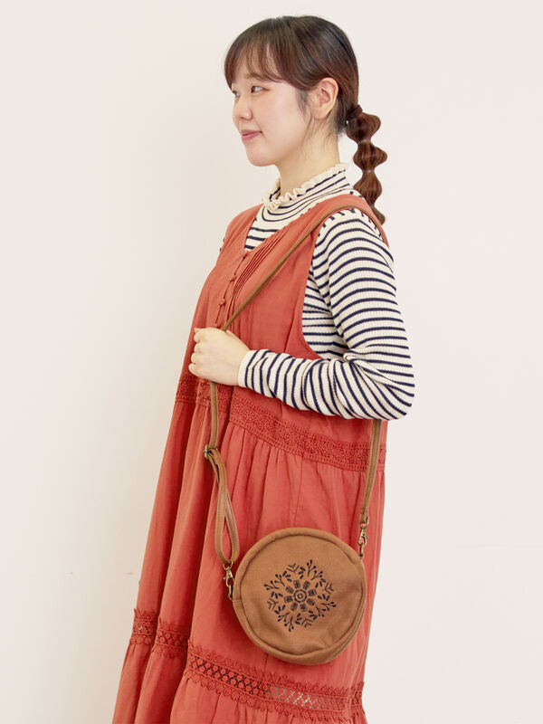 セール】 【S/Mサイズ】レースティアードノースリーブワンピース