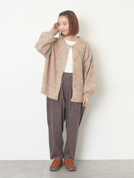 【M/Lサイズ】コーディロイテーパードパンツ（ベージュ/モカ/イエロー/ミント）｜Samansa Mos2（サマンサ モスモス）通販