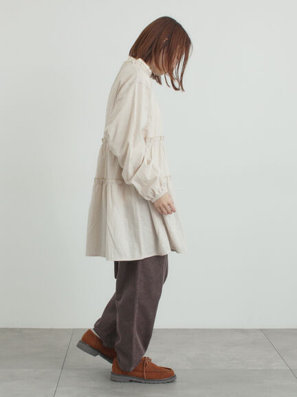 【M/Lサイズ】コーディロイテーパードパンツ（ベージュ/モカ/イエロー/ミント）｜Samansa Mos2（サマンサ モスモス）通販