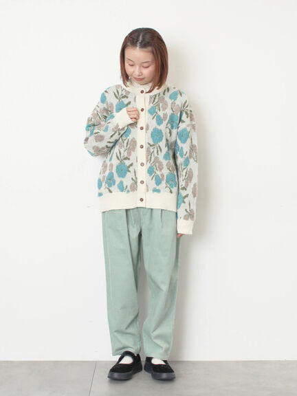 【M/Lサイズ】コーディロイテーパードパンツ（ベージュ/モカ/イエロー/ミント）｜Samansa Mos2（サマンサ モスモス）通販