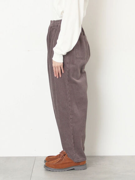 【M/Lサイズ】コーディロイテーパードパンツ（ベージュ/モカ/イエロー/ミント）｜Samansa Mos2（サマンサ モスモス）通販