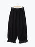 【M/Lサイズ】裾スカラップかぼちゃパンツ(ブラック/モカ/キナリ)|Samansa Mos2(サマンサ モスモス)通販