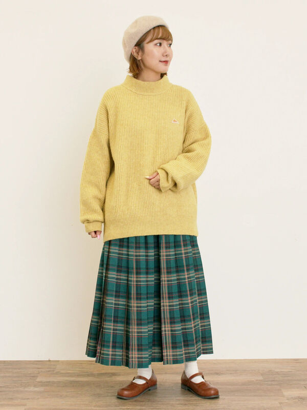 セール】 プリーツスカート（チャコールグレー/ベージュ/ブラウン