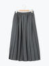 プリーツスカート（チャコールグレー/ベージュ/ブラウン/グリーン）｜Samansa Mos2（サマンサ モスモス）通販