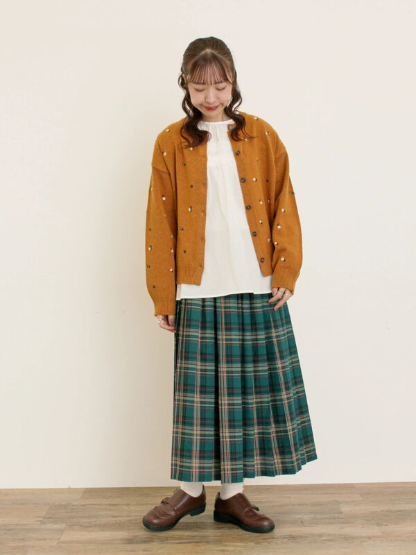 MAISON SPECIAL 花柄刺繍 カーディガン 01 UNISEX》Prime-Over Flower Embroidery Cardigan/プライム