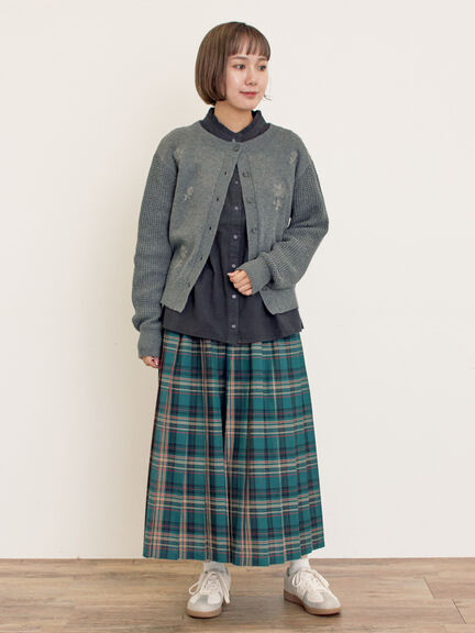 ボレロ風刺繍ブラウス（オフホワイト/ブラック/モカ）｜Samansa Mos2（サマンサ モスモス）通販