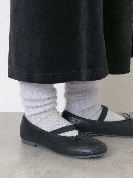 もけもけソックス（グレー/ベージュ/マスタード）｜Samansa Mos2（サマンサ モスモス）通販