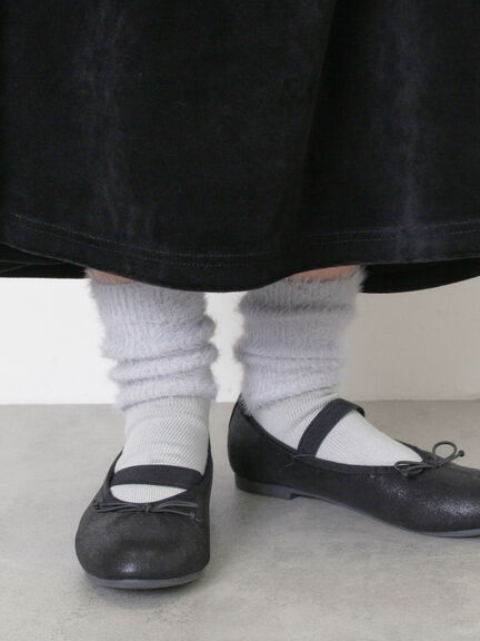 もけもけソックス（グレー/ベージュ/マスタード）｜Samansa Mos2（サマンサ モスモス）通販