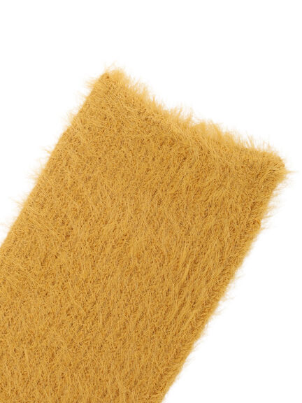 もけもけソックス（グレー/ベージュ/マスタード）｜Samansa Mos2（サマンサ モスモス）通販