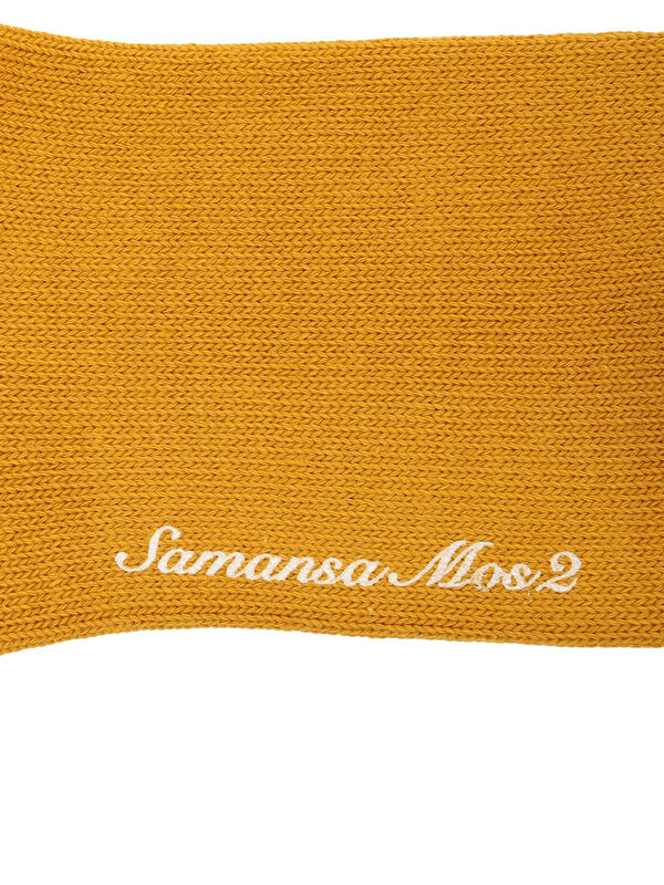 もけもけソックス（グレー/ベージュ/マスタード/レッグウェア