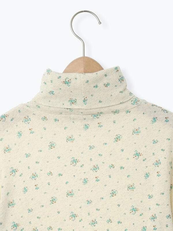 断*中様 soor ploom turtleneck 2Y 花柄　タートルネック 50%OFF】crystal 花柄 タートルネック 2Y turtleneck ploom soor 断*中